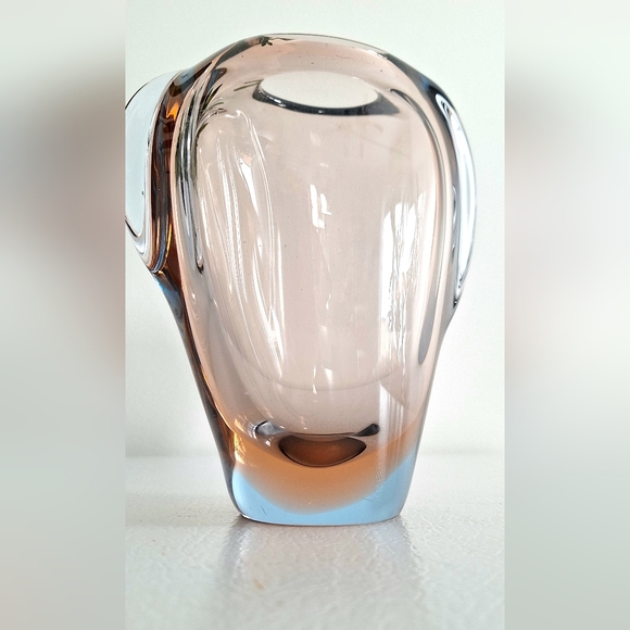 Sommerso Blown glass vase - Picture 11 of 15